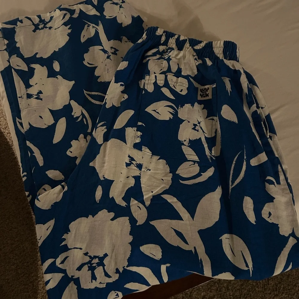 NWOT Lucy & Yak Sold Out Organic Cotton Linen Pants - Picture 4 of 6